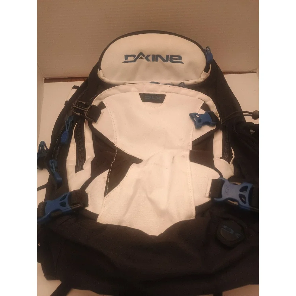 Dakine DLX Pro Backpack Blue/Black/White Trail Pack Snowboard Backpack